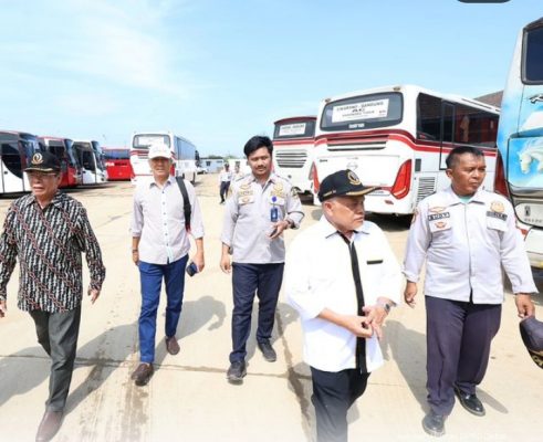Pimpinan dan Anggota Komisi IV DPRD Jabar Monitor Pembangunan Terminal Tipe B di Cikarang