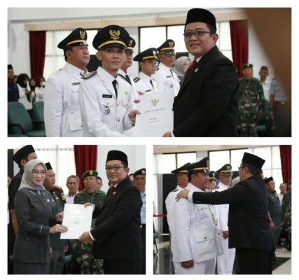Bupati Tasik Lantik 54 Pejabat di Lingkungan Pemkab