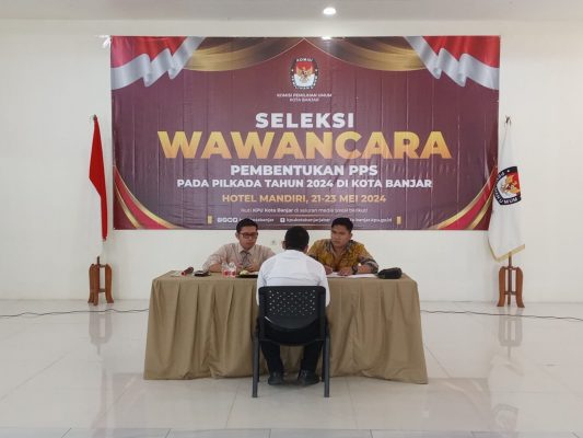 KPU Kota Banjar Mulai Seleksi Calon PPS
