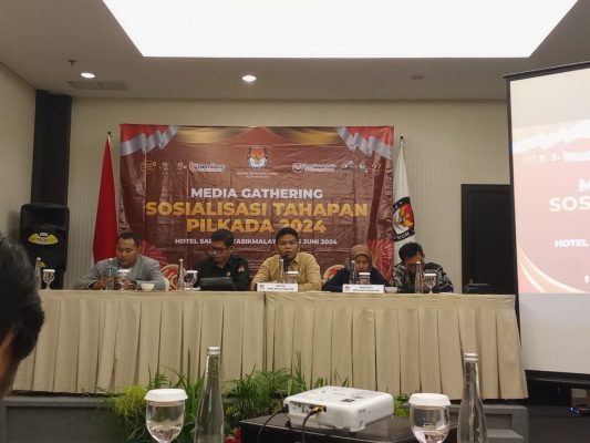 KPU Kota Banjar Gelar Media Gathering Sosialisasi Tahapan Pilkada 2024