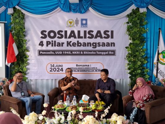 Mengokohkan Kebangsaan: Ahmad Najib Qodratullah Sosialisasikan Empat Pilar 
