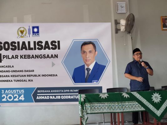 Ahmad Najib Qodratullah Gairahkan Semangat Kebangsaan Lewat Sosialisasi Empat Pilar