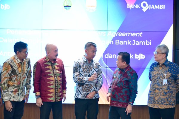 Bank Jambi Resmi Bergabung dengan Kelompok Usaha Bank (KUB) Bank BJB