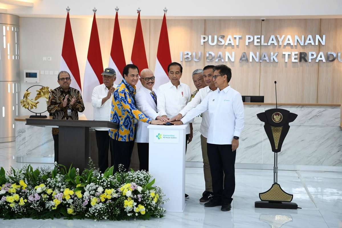 Peresmian Gedung Pusat Pelayanan Kesehatan Ibu dan Anak RSHS Bandung