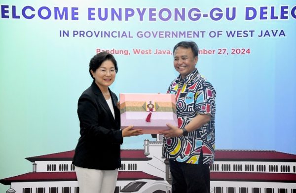 Sekda Herman Terima Kunjungan Delegasi Pemerintah Kota Eunpyeong-Gu Korea Selatan