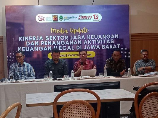 Stabilitas Sektor Jasa Keuangan Jabar Terjaga Positif