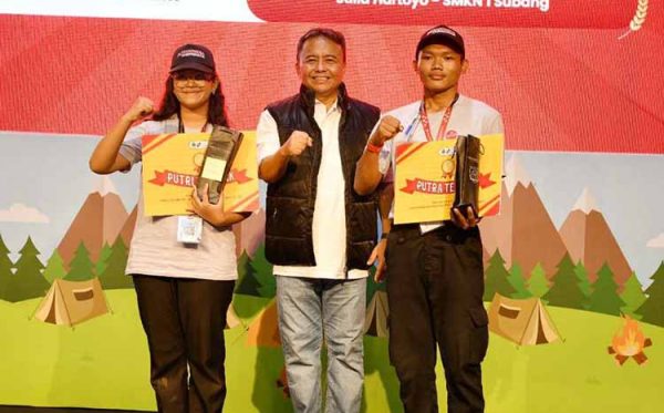 Sekda Herman Suryatman Kukuhkan Siswa SMA/SMK sebagai Duta Integritas