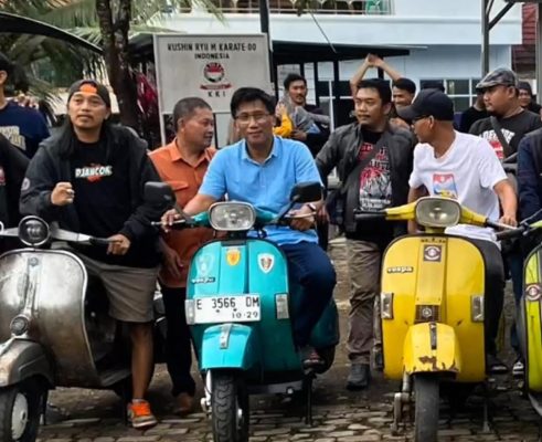Komunitas Vespa Ciamis Bukber di KDS Centre, Didi: Momen Kebersamaan yang Berharga