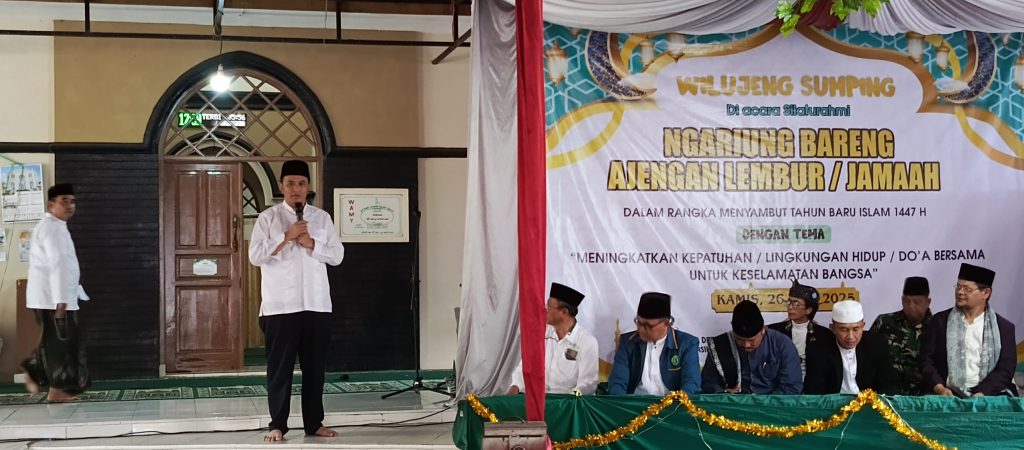 Diky Chandra Hadiri Silaturahmi Ajengan Lembur, Inilah Pesan Utamanya