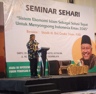 Diky Chandra Ajak Pengusaha Hijrah Wujudkan Ekonomi Ma’ruf
