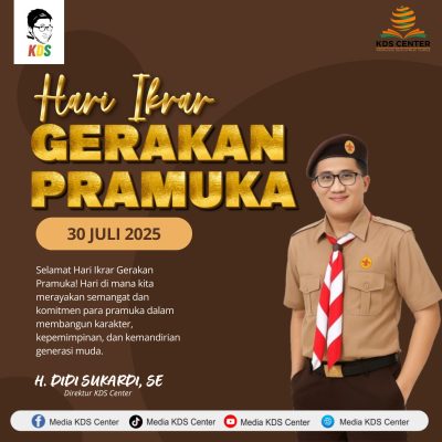 Didi Sukardi Ajak Pramuka Terus Bangun Karakter Pemuda