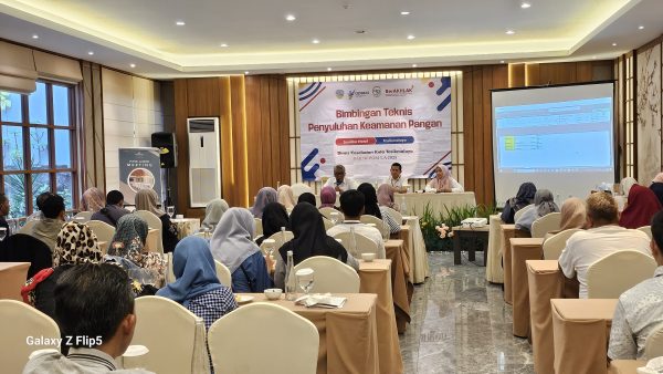 Dinkes Kota Tasikmalaya Gelar Bimtek Penyuluhan Keamanan Pangan