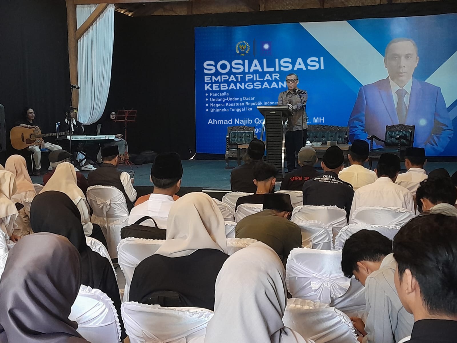 Ahmad Najib Qodratullah Ajak Mahasiswa dan Santri Rawat Empat Pilar Kebangsaan